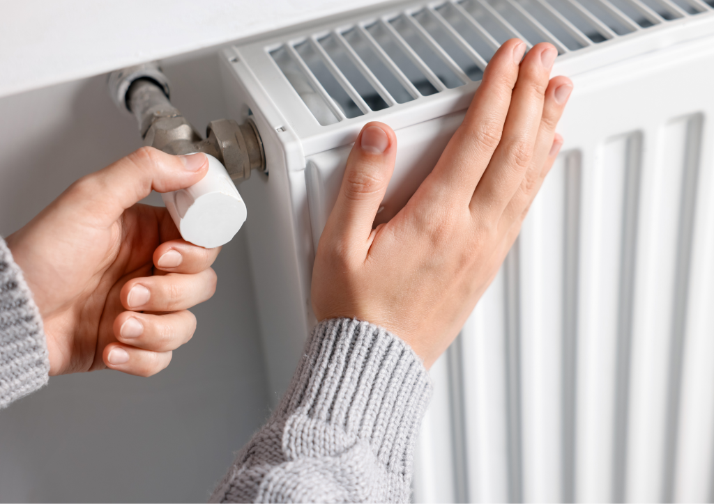 Hand on Radiator